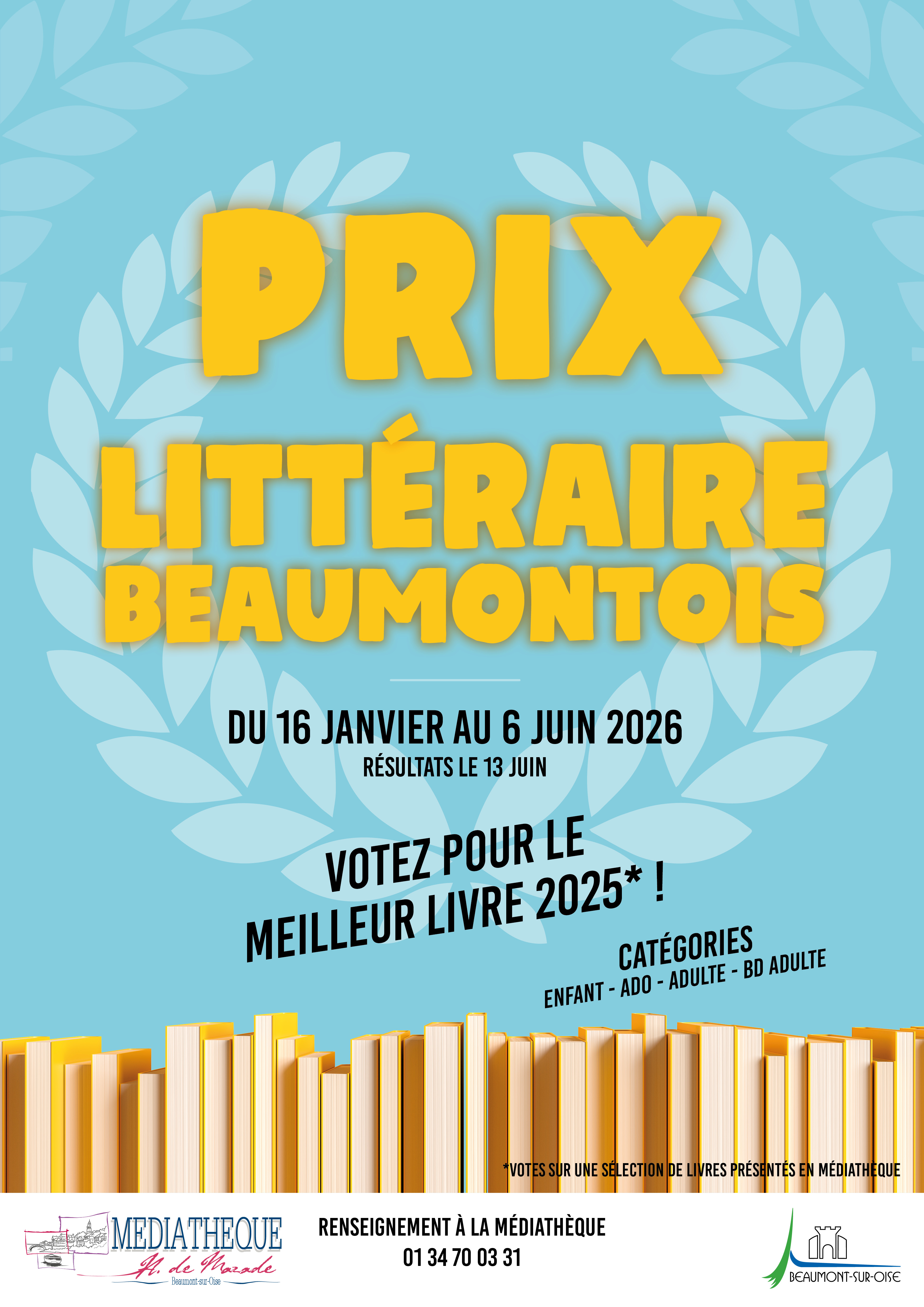 Affiche A3 Prix Litt Beaumontois Janv Juin 26